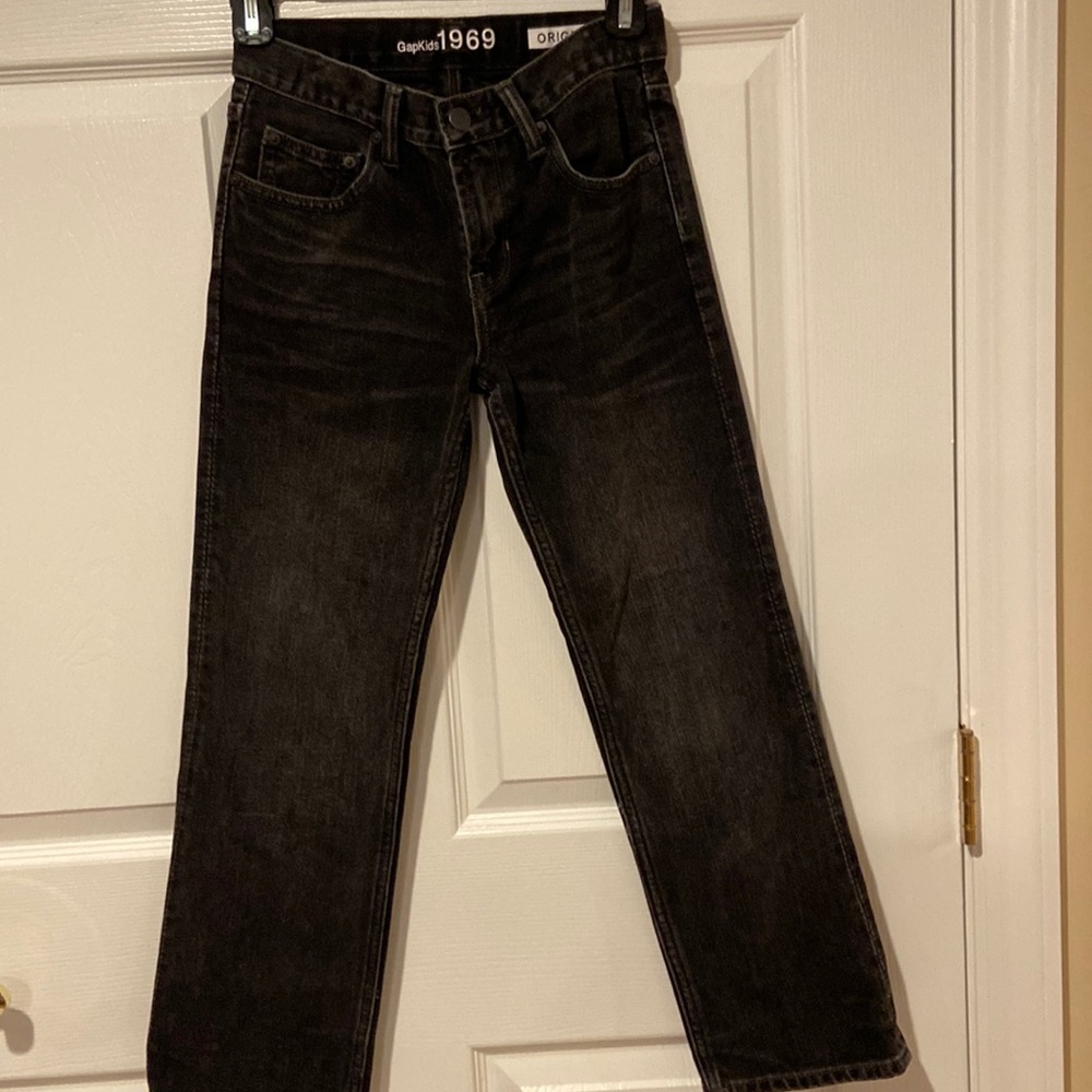 Gap kids faded black style boys jean